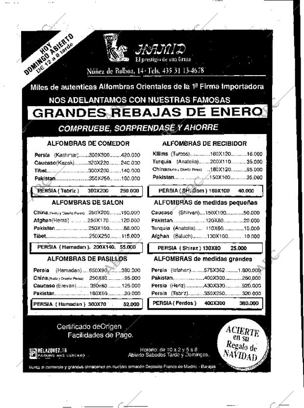 ABC MADRID 17-12-1989 página 4