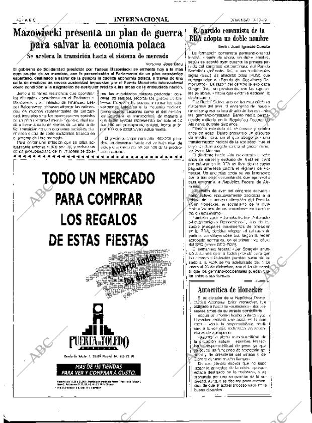 ABC MADRID 17-12-1989 página 42