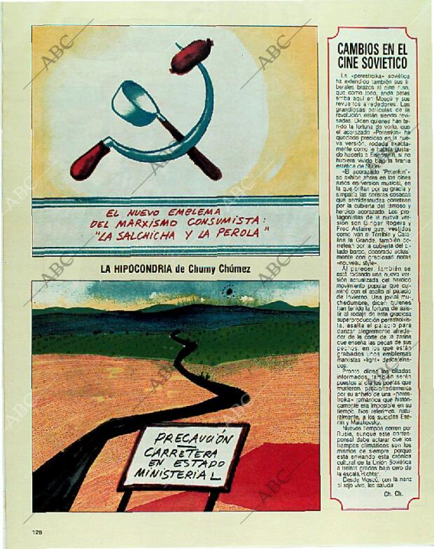 BLANCO Y NEGRO MADRID 17-12-1989 página 128