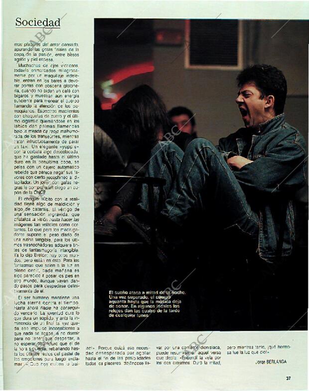 BLANCO Y NEGRO MADRID 17-12-1989 página 37