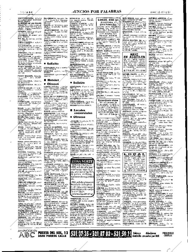 ABC MADRID 19-12-1989 página 110