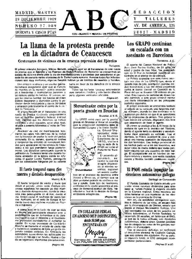 ABC MADRID 19-12-1989 página 15