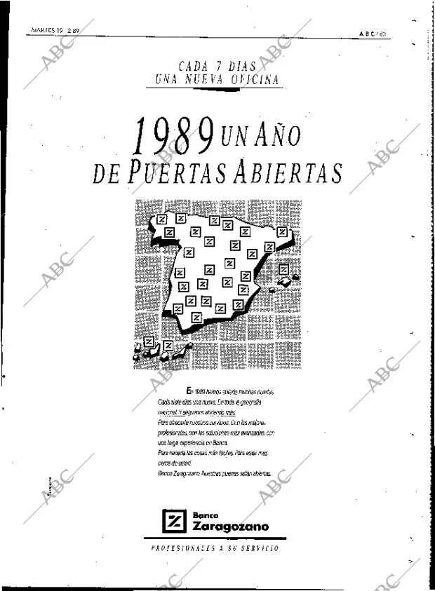 ABC MADRID 19-12-1989 página 83