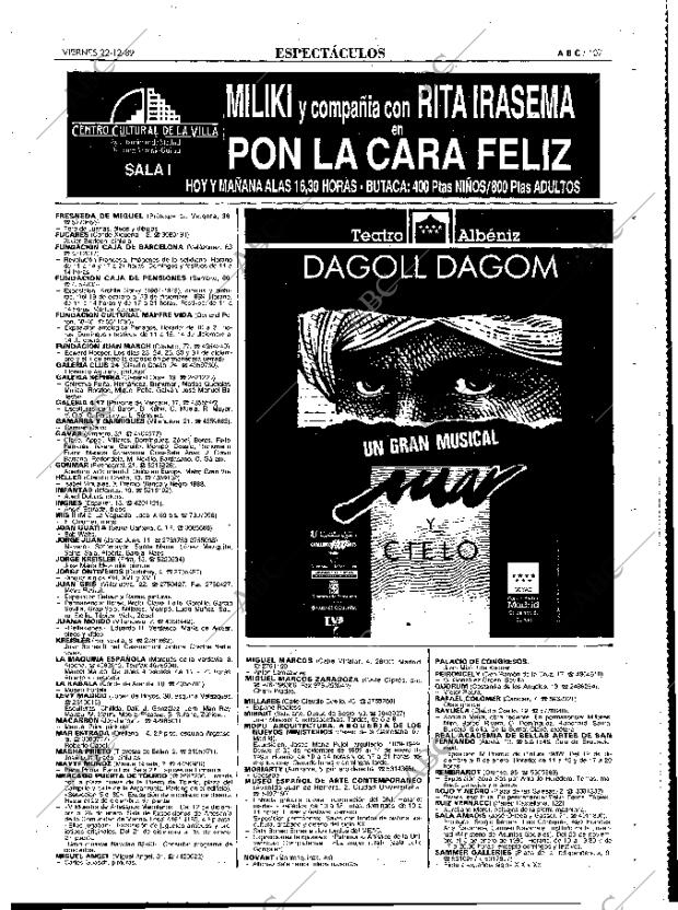 ABC MADRID 22-12-1989 página 107