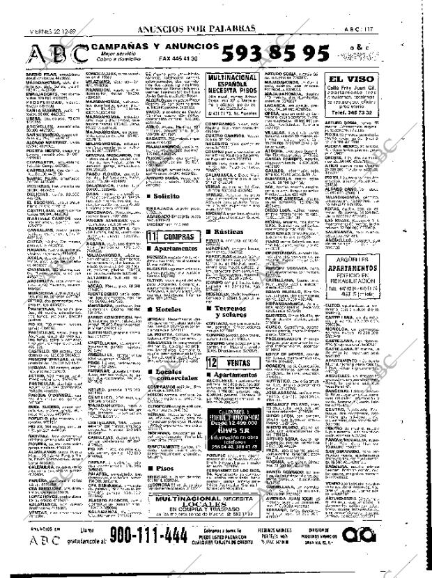 ABC MADRID 22-12-1989 página 117