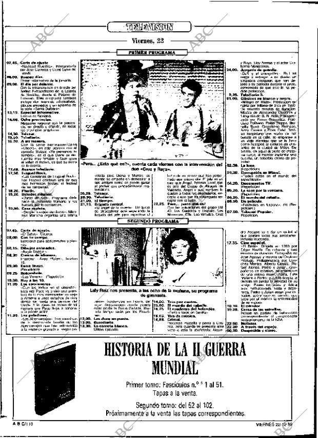 ABC SEVILLA 22-12-1989 página 110