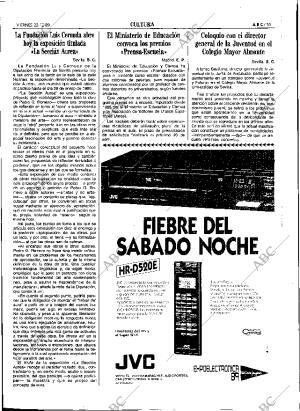 ABC SEVILLA 22-12-1989 página 55