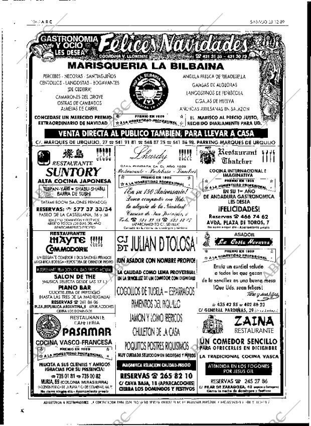 ABC MADRID 23-12-1989 página 104