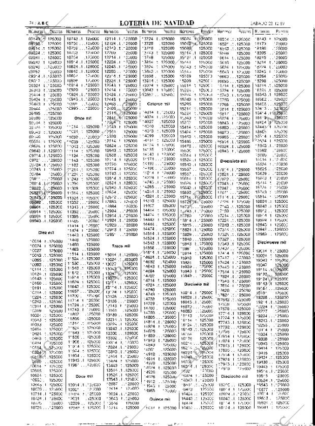 ABC MADRID 23-12-1989 página 74