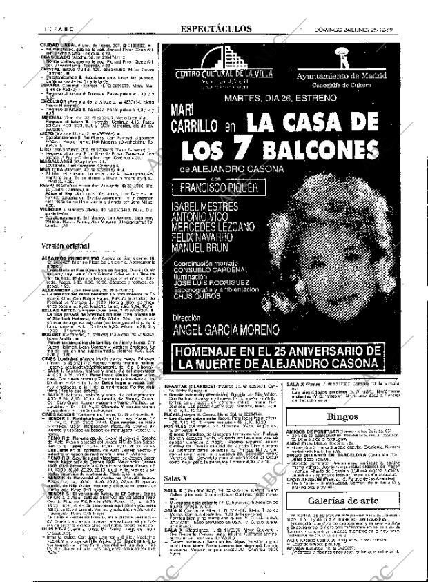 ABC MADRID 24-12-1989 página 112