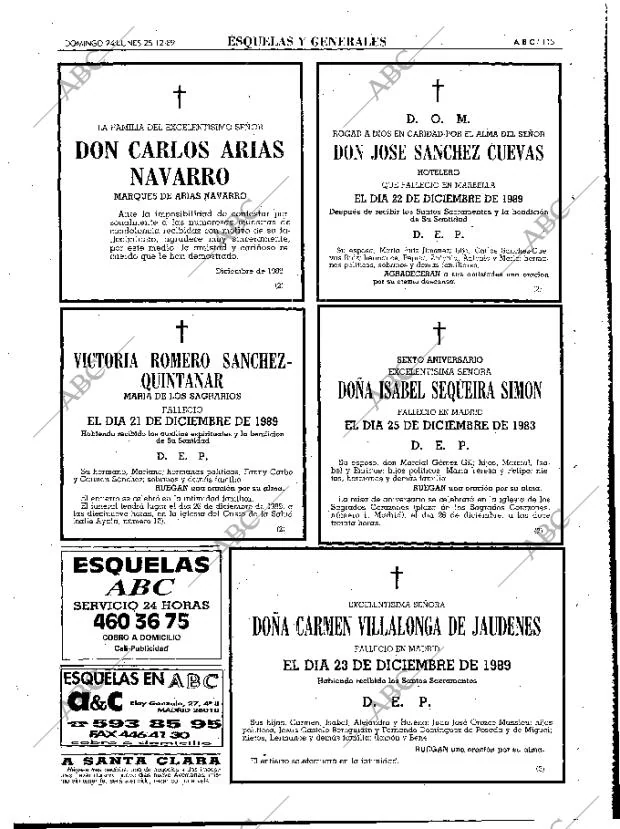 ABC MADRID 24-12-1989 página 115