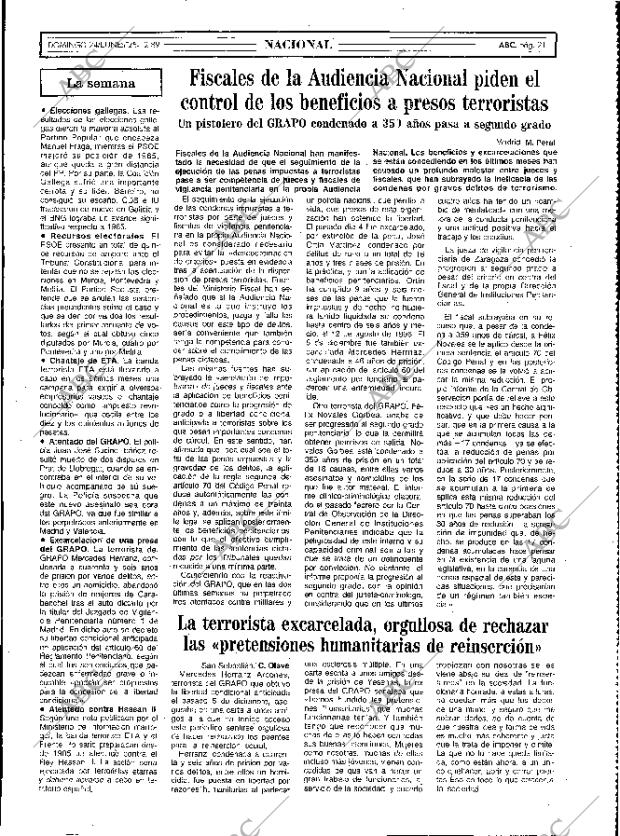 ABC MADRID 24-12-1989 página 21