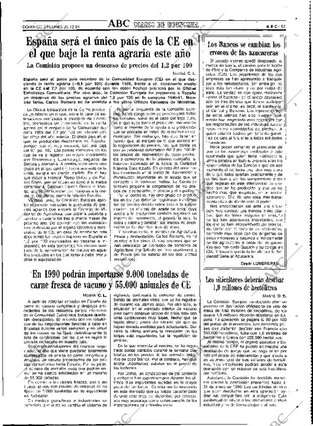 ABC MADRID 24-12-1989 página 85