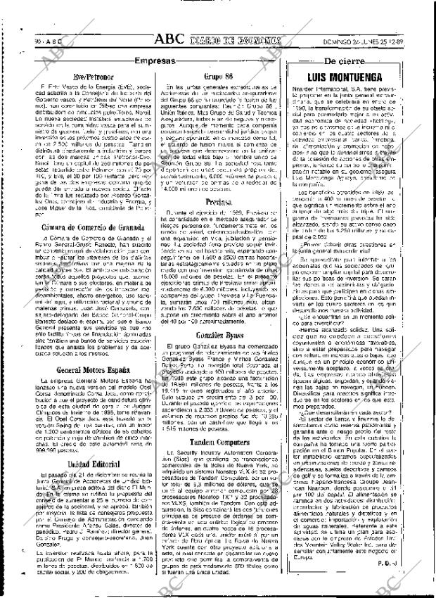ABC MADRID 24-12-1989 página 90