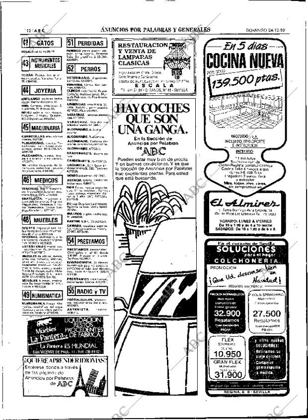 ABC SEVILLA 24-12-1989 página 112