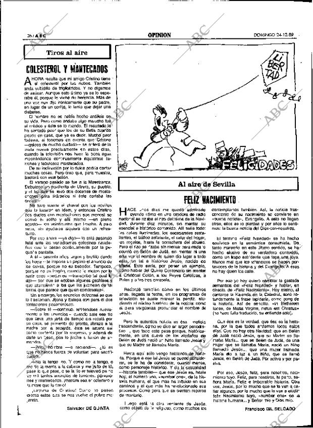 ABC SEVILLA 24-12-1989 página 26