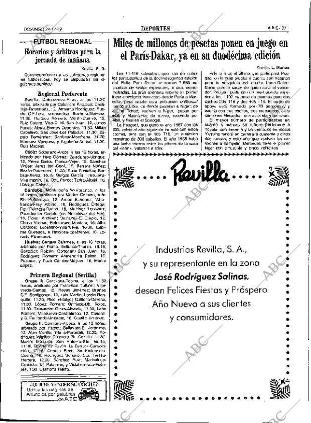 ABC SEVILLA 24-12-1989 página 97