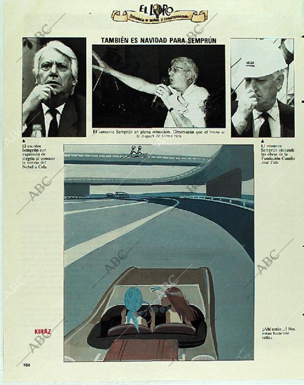 BLANCO Y NEGRO MADRID 24-12-1989 página 104