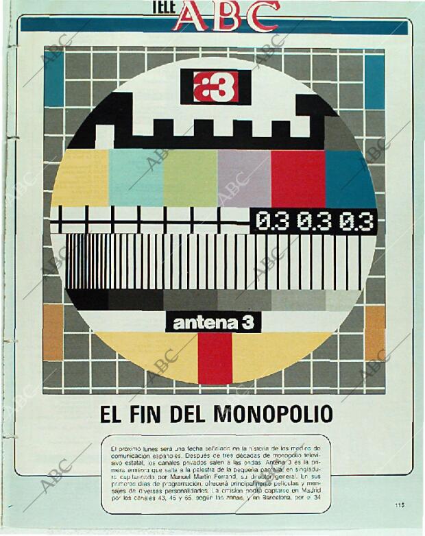 BLANCO Y NEGRO MADRID 24-12-1989 página 115