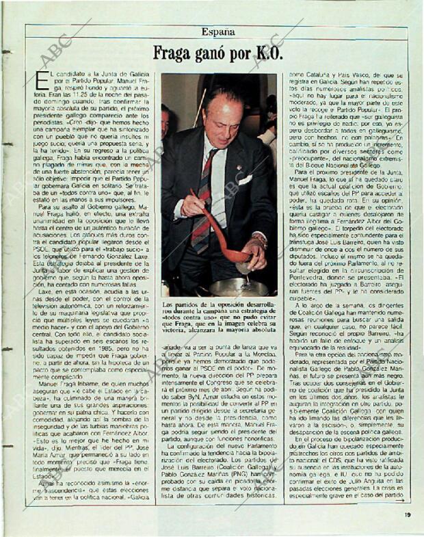 BLANCO Y NEGRO MADRID 24-12-1989 página 19