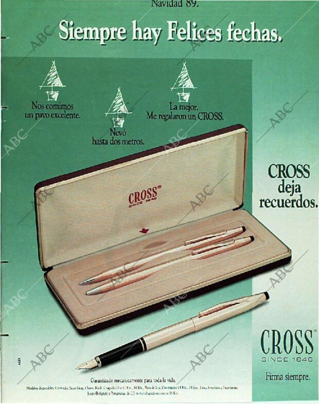 BLANCO Y NEGRO MADRID 24-12-1989 página 21