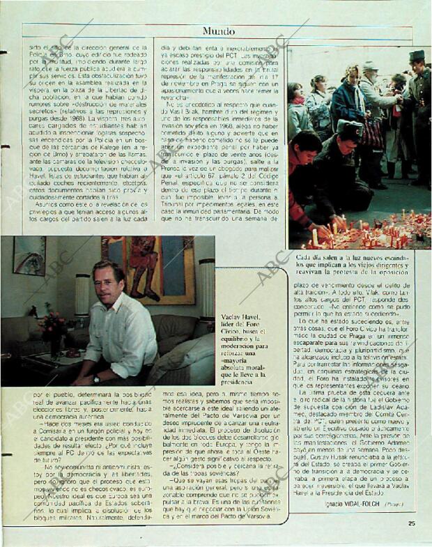 BLANCO Y NEGRO MADRID 24-12-1989 página 25