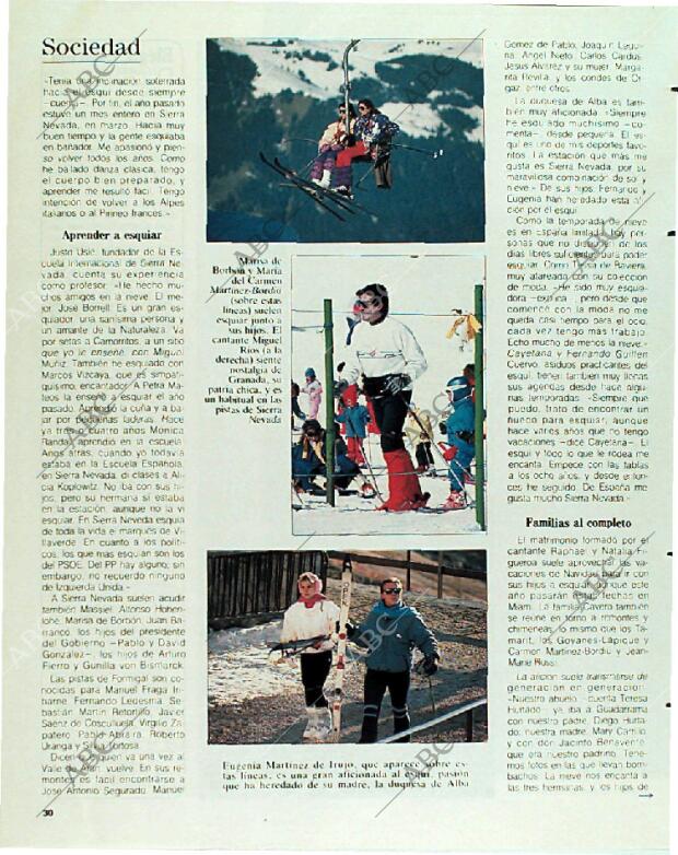 BLANCO Y NEGRO MADRID 24-12-1989 página 30