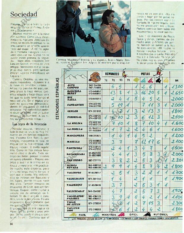 BLANCO Y NEGRO MADRID 24-12-1989 página 32