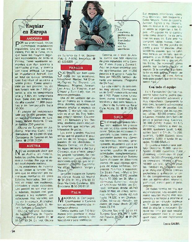 BLANCO Y NEGRO MADRID 24-12-1989 página 34