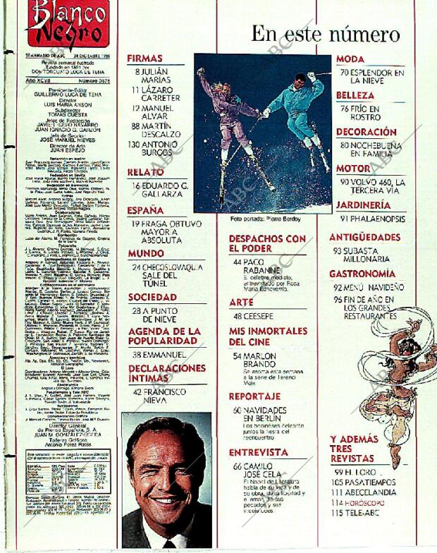 BLANCO Y NEGRO MADRID 24-12-1989 página 5