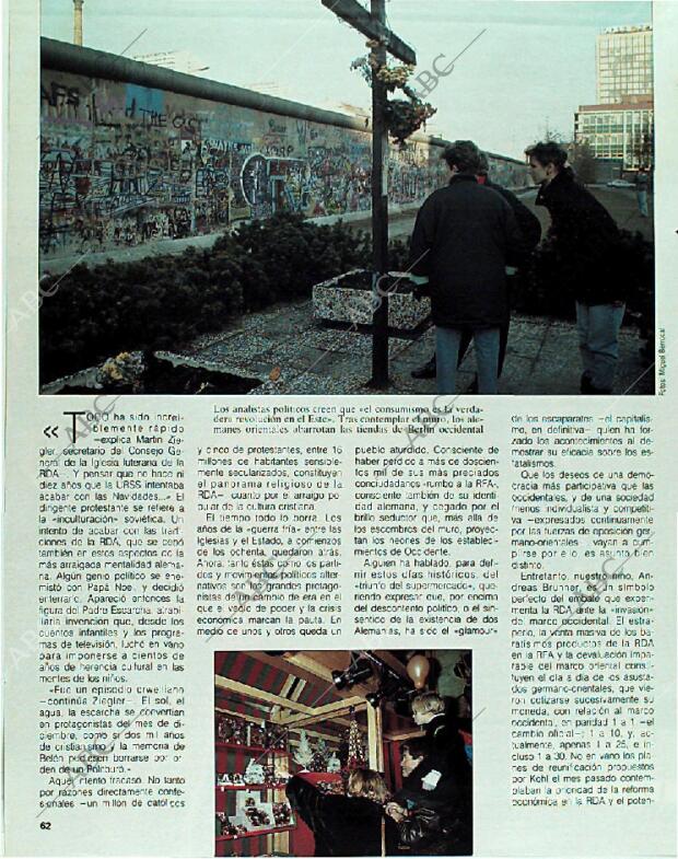 BLANCO Y NEGRO MADRID 24-12-1989 página 62