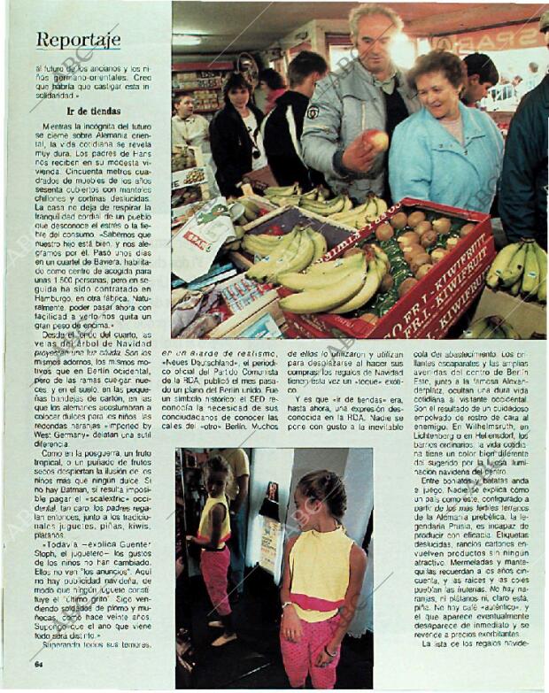 BLANCO Y NEGRO MADRID 24-12-1989 página 64