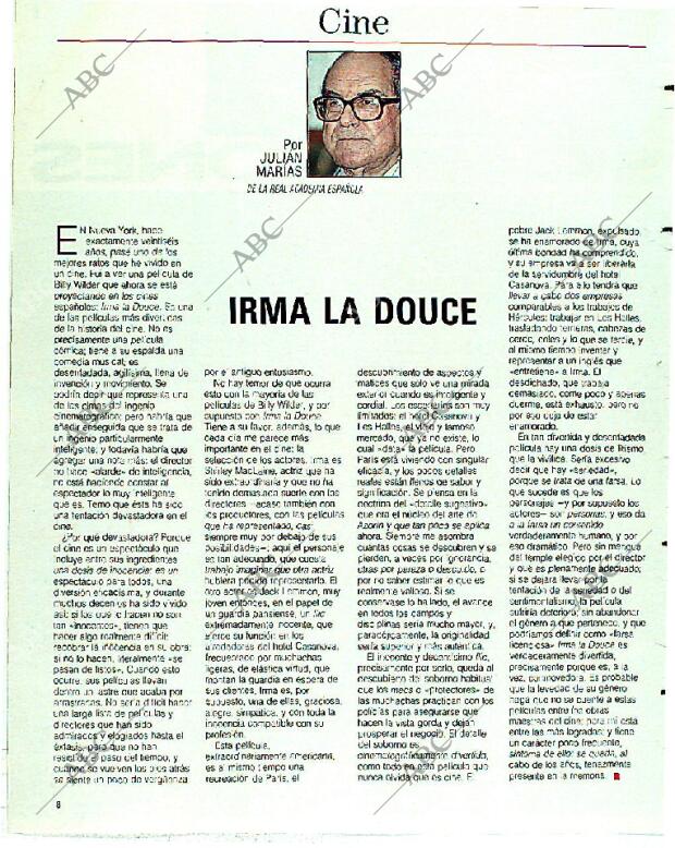 BLANCO Y NEGRO MADRID 24-12-1989 página 8