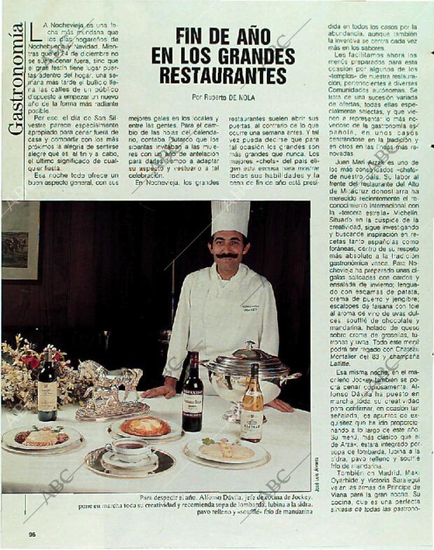 BLANCO Y NEGRO MADRID 24-12-1989 página 96