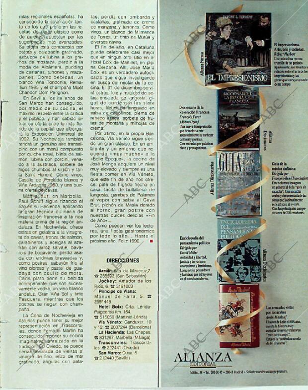 BLANCO Y NEGRO MADRID 24-12-1989 página 97