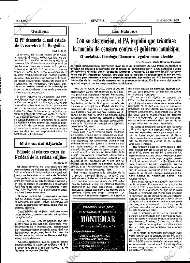 ABC SEVILLA 29-12-1989 página 36