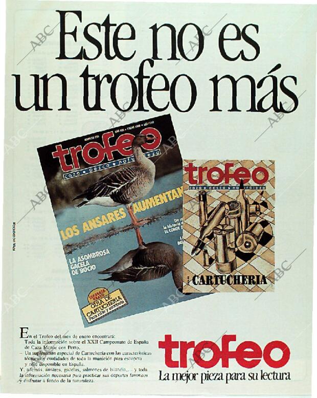 BLANCO Y NEGRO MADRID 31-12-1989 página 113