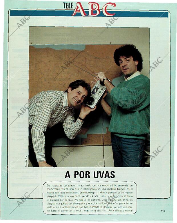 BLANCO Y NEGRO MADRID 31-12-1989 página 115