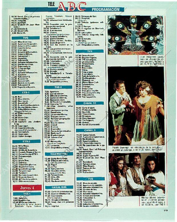 BLANCO Y NEGRO MADRID 31-12-1989 página 119