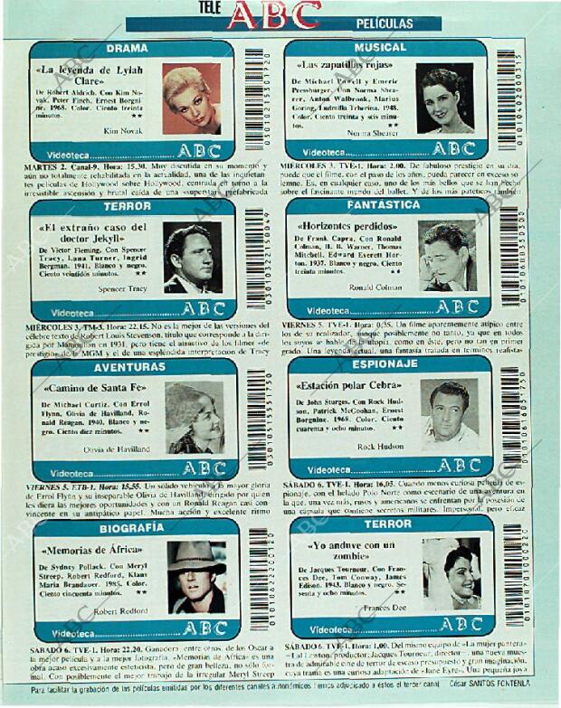 BLANCO Y NEGRO MADRID 31-12-1989 página 123