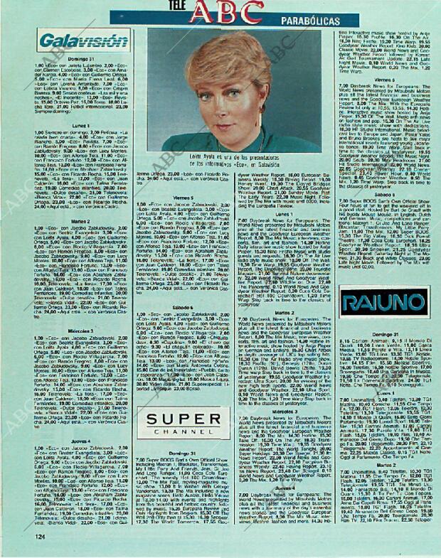 BLANCO Y NEGRO MADRID 31-12-1989 página 124