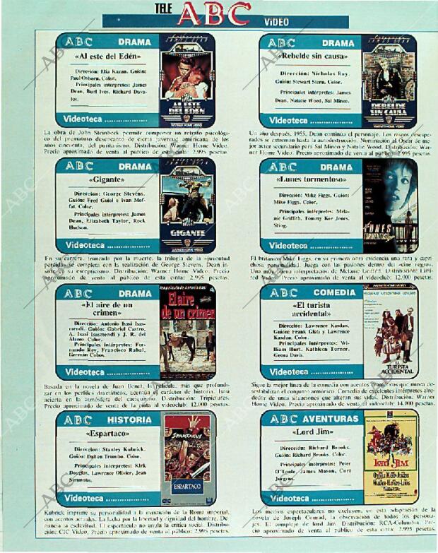 BLANCO Y NEGRO MADRID 31-12-1989 página 128