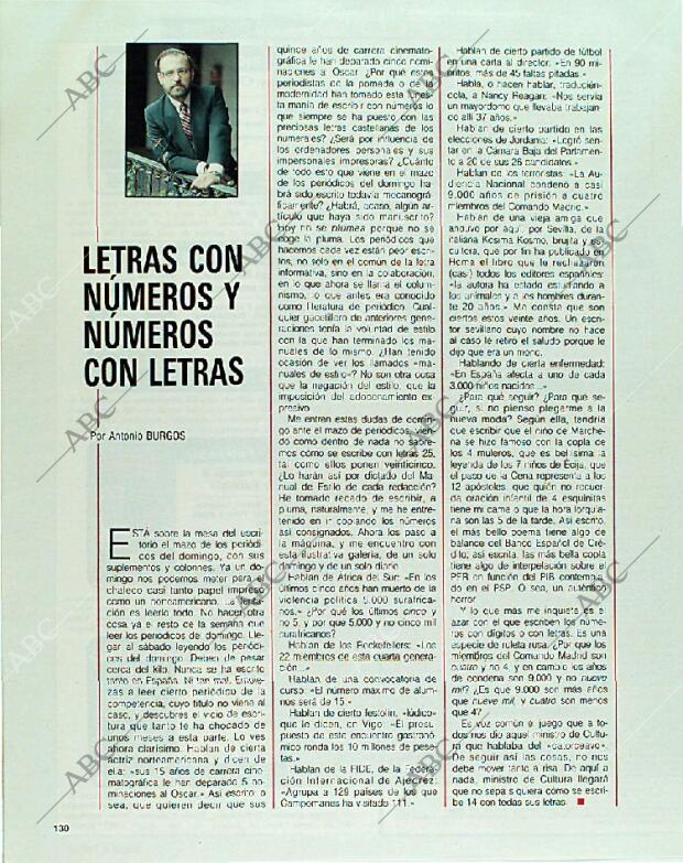 BLANCO Y NEGRO MADRID 31-12-1989 página 130