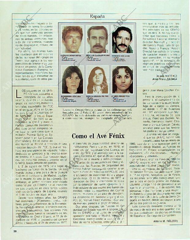 BLANCO Y NEGRO MADRID 31-12-1989 página 20