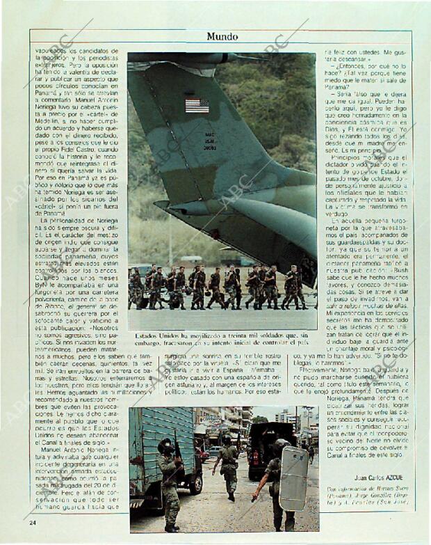 BLANCO Y NEGRO MADRID 31-12-1989 página 24