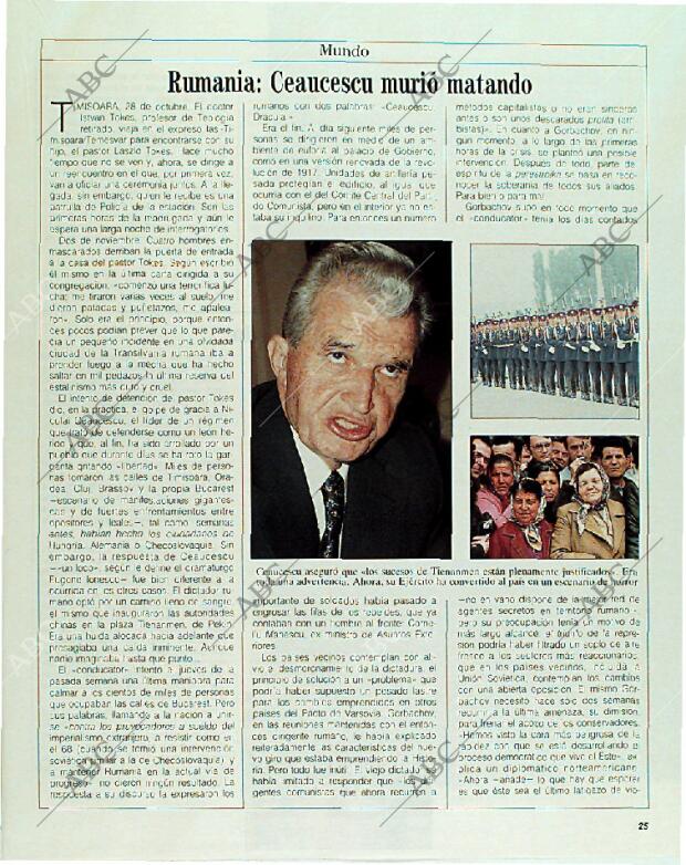 BLANCO Y NEGRO MADRID 31-12-1989 página 25