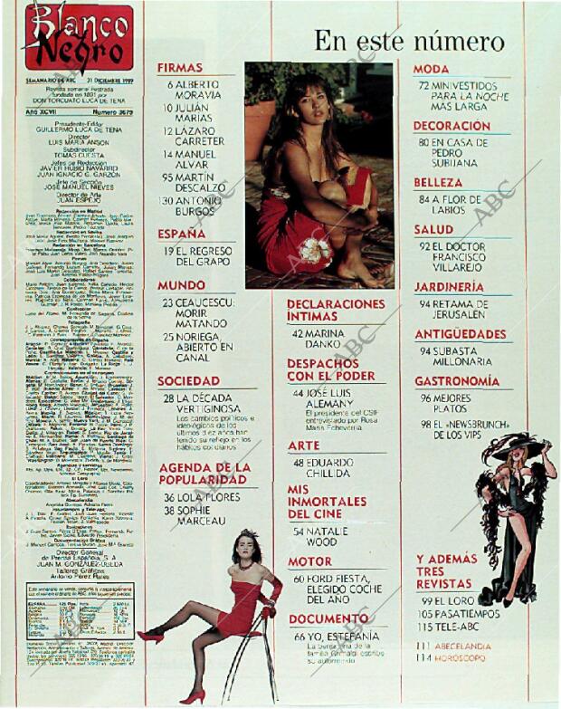 BLANCO Y NEGRO MADRID 31-12-1989 página 3