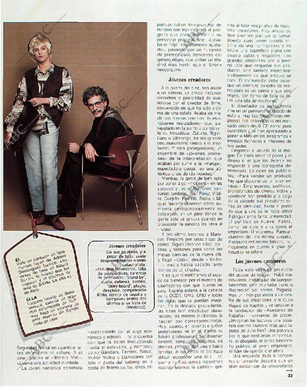 BLANCO Y NEGRO MADRID 31-12-1989 página 33