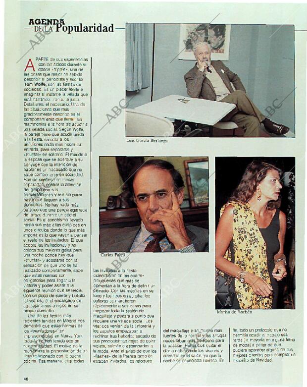 BLANCO Y NEGRO MADRID 31-12-1989 página 40