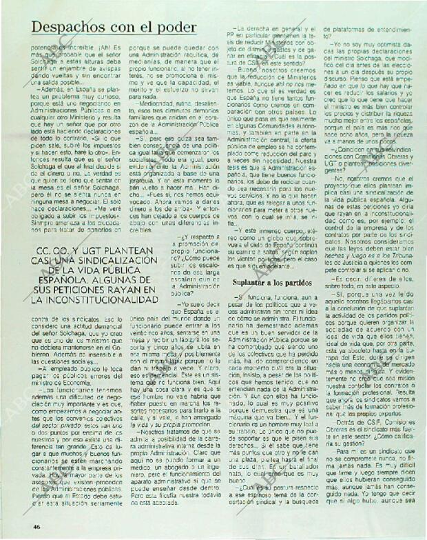 BLANCO Y NEGRO MADRID 31-12-1989 página 46